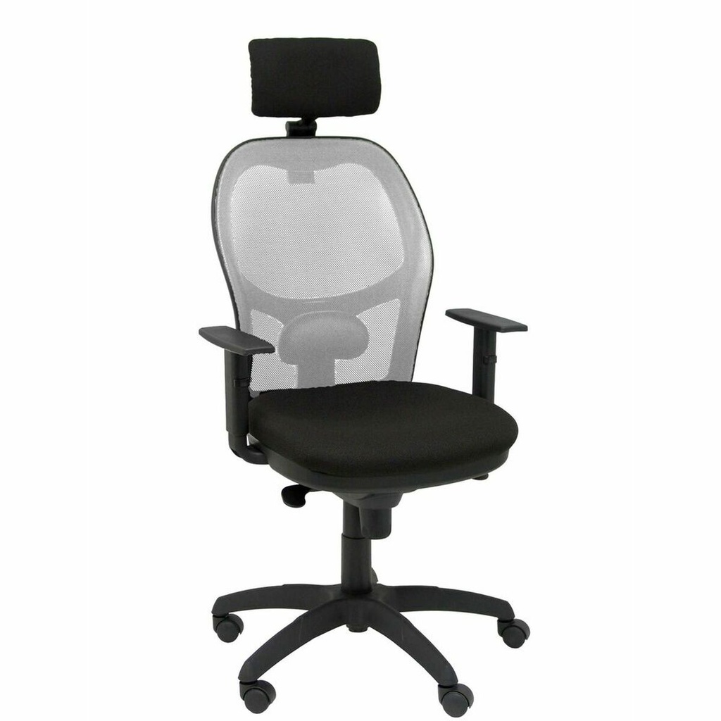 Office Chair with Headrest Piqueras y Crespo 10CRNCR Black Grey
