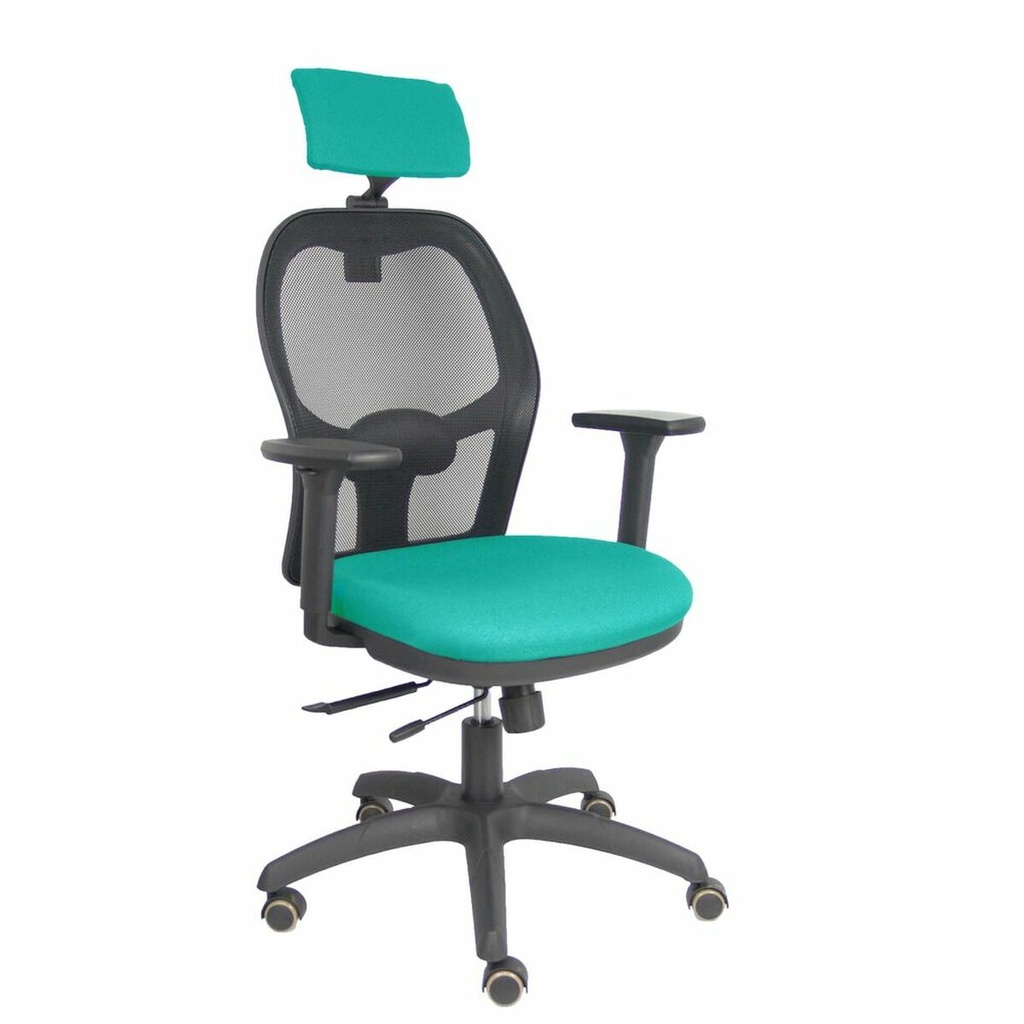 Office Chair with Headrest Piqueras y Crespo B3DRPCR Turquoise