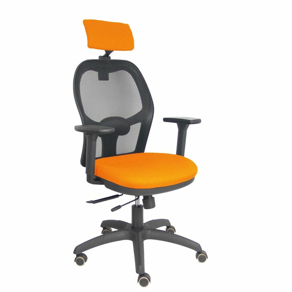 Silla de Oficina con Cabecero Piqueras y Crespo B3DRPCR Naranja