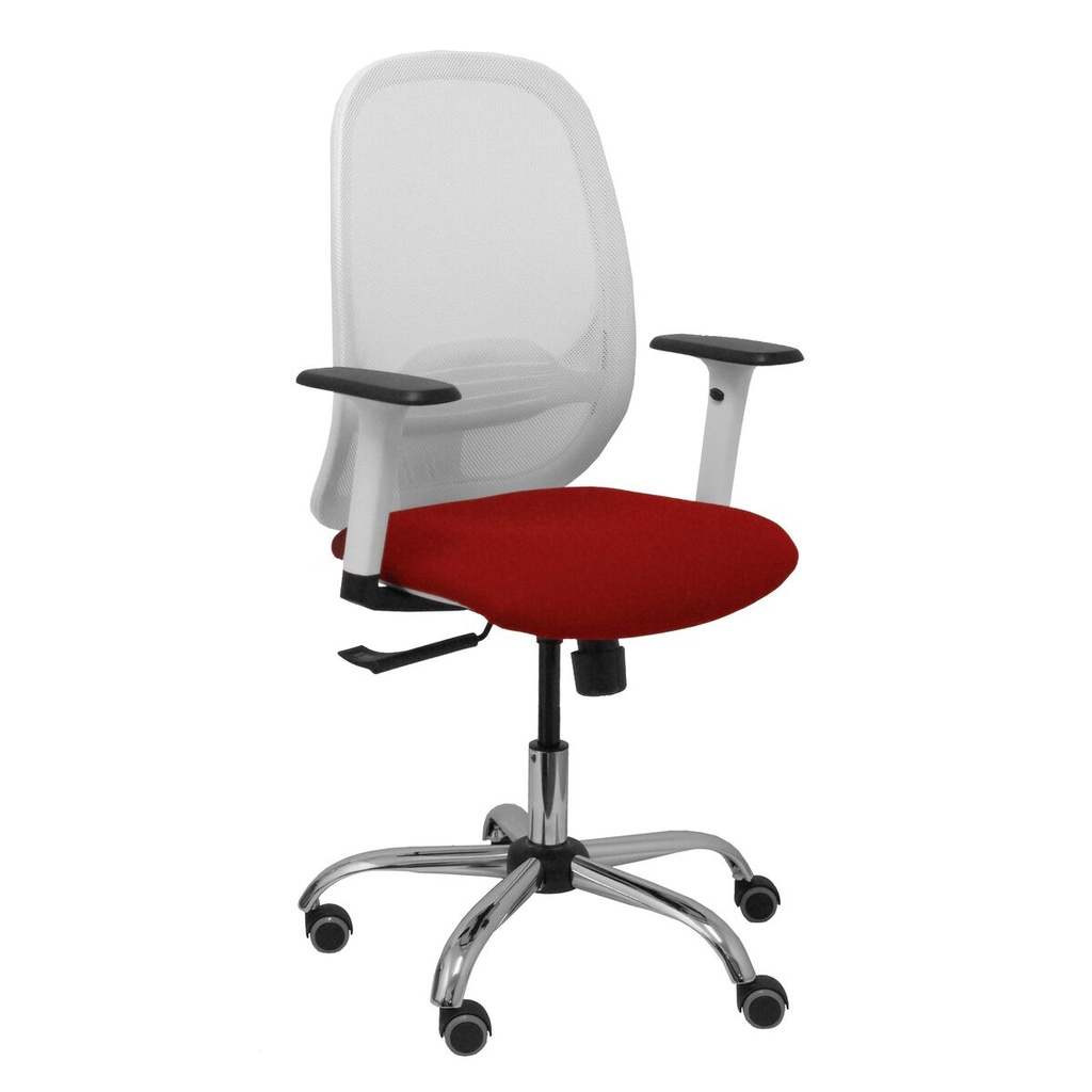 Office Chair Piqueras y Crespo 354CRRP White Maroon