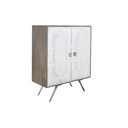 Sideboard DKD Home Decor White Grey Golden Brass Mango wood 93 x 41 x 114 cm