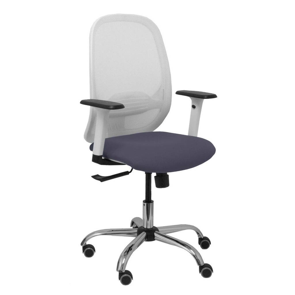 Silla de Oficina Piqueras y Crespo 354CRRP Blanco Gris oscuro