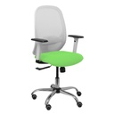 Silla de Oficina Piqueras y Crespo 354CRRP Blanco Pistacho