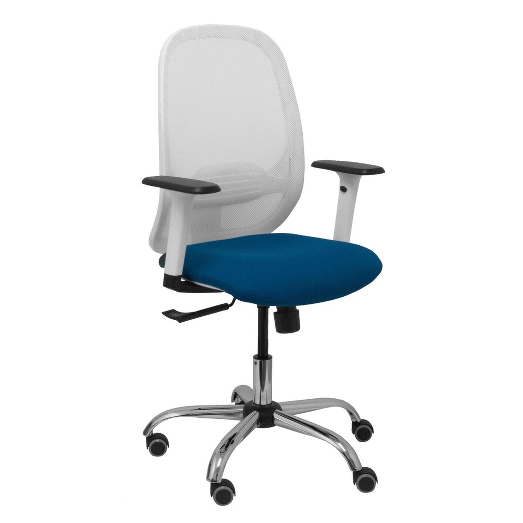 Office Chair Piqueras y Crespo 354CRRP White Navy Blue