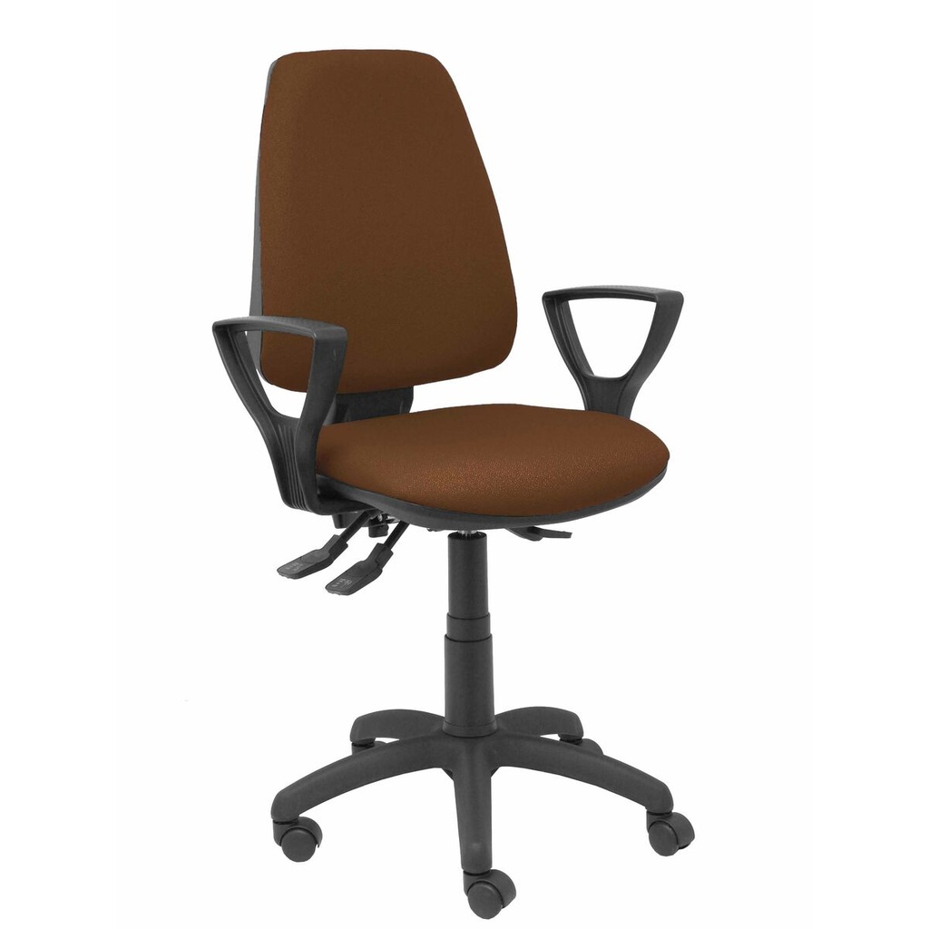 Office Chair Piqueras y Crespo 463B8RN Dark brown