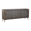 Sideboard DKD Home Decor Brown Metal Mango wood 177 x 45 x 77 cm