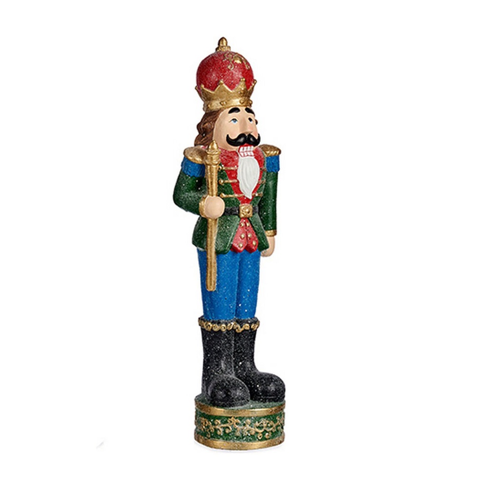 Nutcracker Krist+ TG19655 Red Green Polyresin 15 x 66,5 x 20 cm Nutcracker