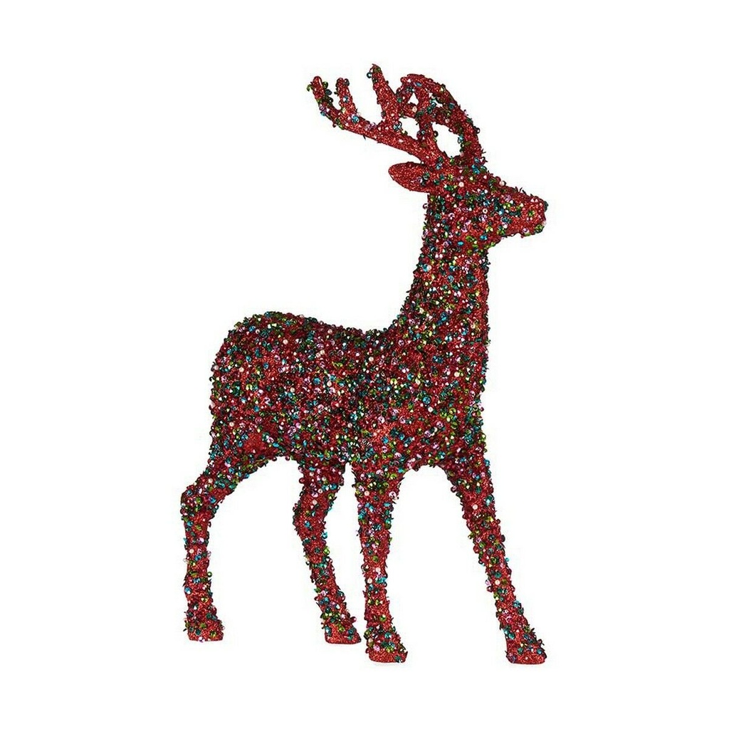 Christmas Reindeer Krist+ R201-068Z Multicolour Reindeer 15 x 45 x 30 cm