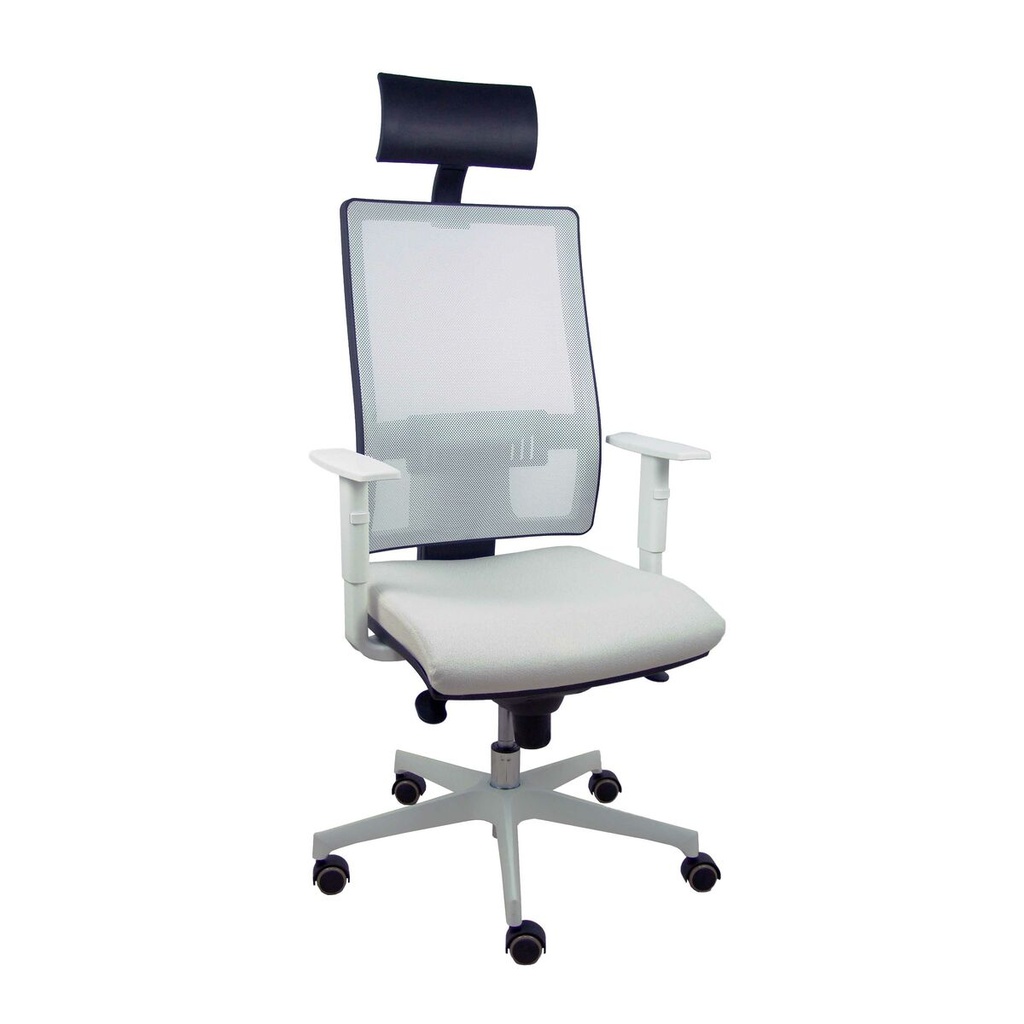 Office Chair with Headrest Horna Piqueras y Crespo 0B4BRPC White