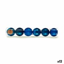 Set of Christmas balls Krist+ 00830 Blue Plastic (12 Units)