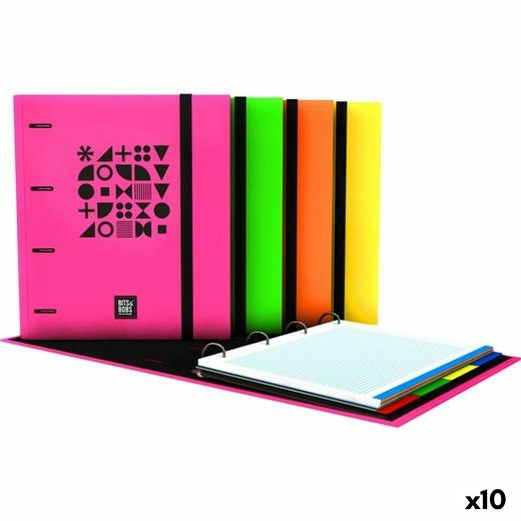 Carpeta de anillas Grafoplas B&B A4 (10 Unidades)