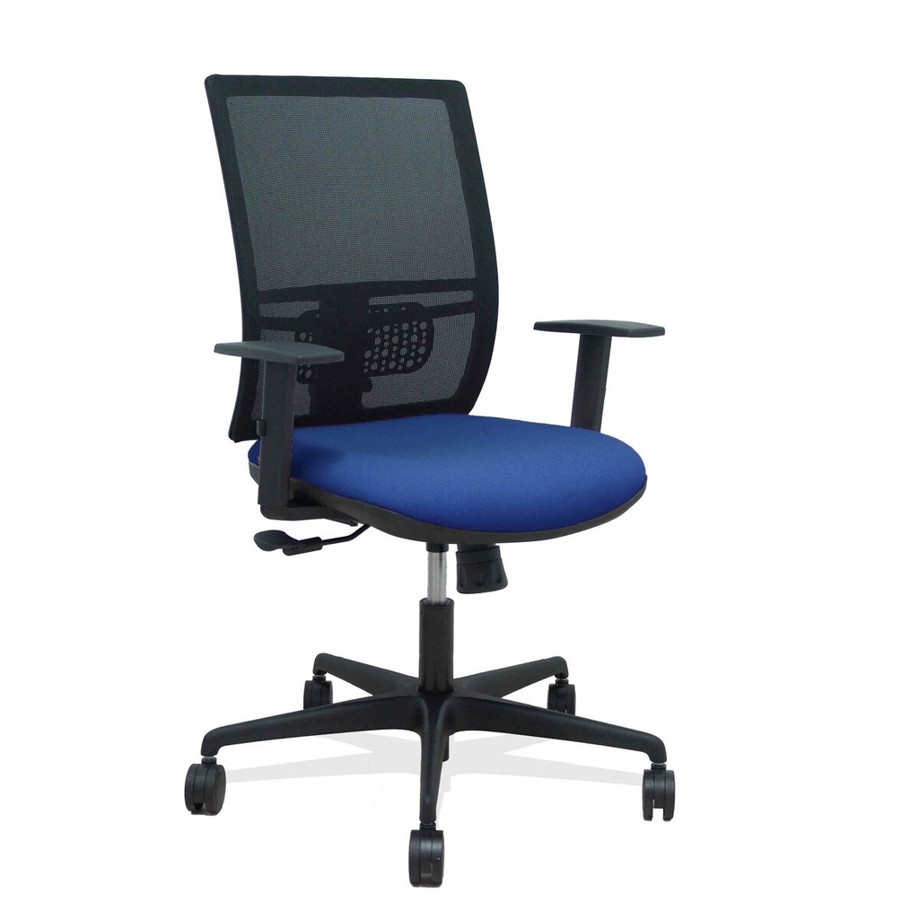 Silla de Oficina Yunquera Piqueras y Crespo 0B68R65 Azul marino