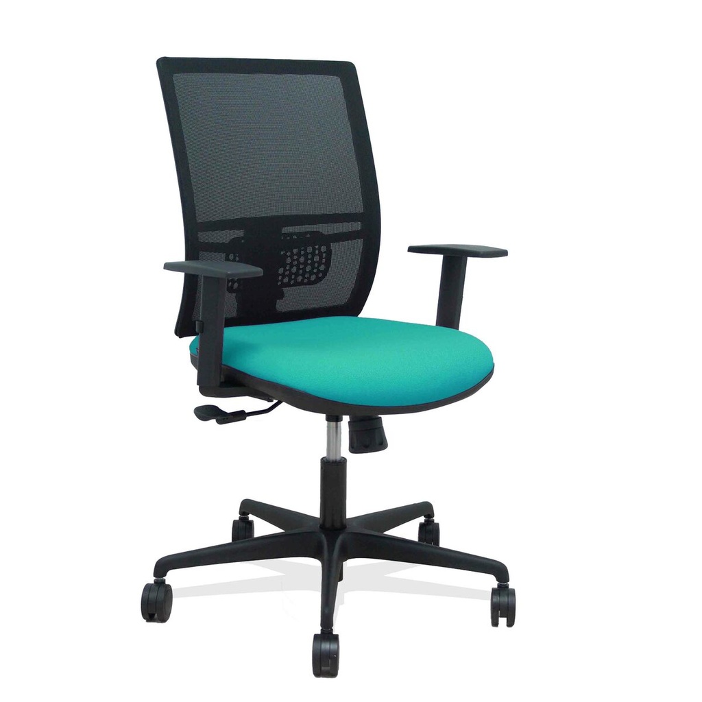 Silla de Oficina Yunquera Piqueras y Crespo 0B68R65 Verde Turquesa