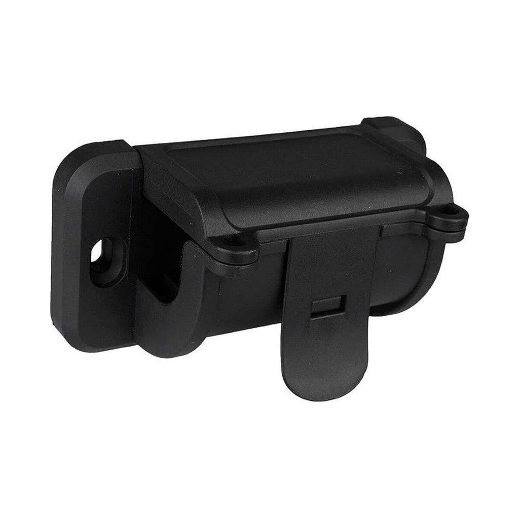 Organizador de Cables Solera SOP-7000 Enrollacables Negro 10 x 5,1 x 4,8 cm