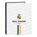 Carpeta de anillas Real Madrid C.F. Blanco A4 26.5 x 33 x 4 cm
