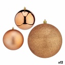 Set of Christmas balls Krist+ 00811 Copper Plastic (12 Units)