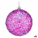 Set of Christmas balls Krist+ 00989-8 Purple (12 Units)
