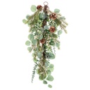Door Hanger Green Natural Rattan Plastic Pineapples Christmas 71,12 cm 32 X 10 X 71,12 CM