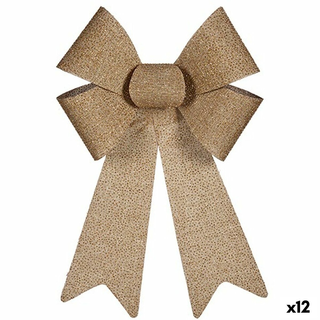 Lazo Krist+ Dorado 26 x 34 x 5 cm (12 Unidades)