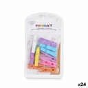 Clamps Pincello 397 Multicolour Wood Medium (24 Units)