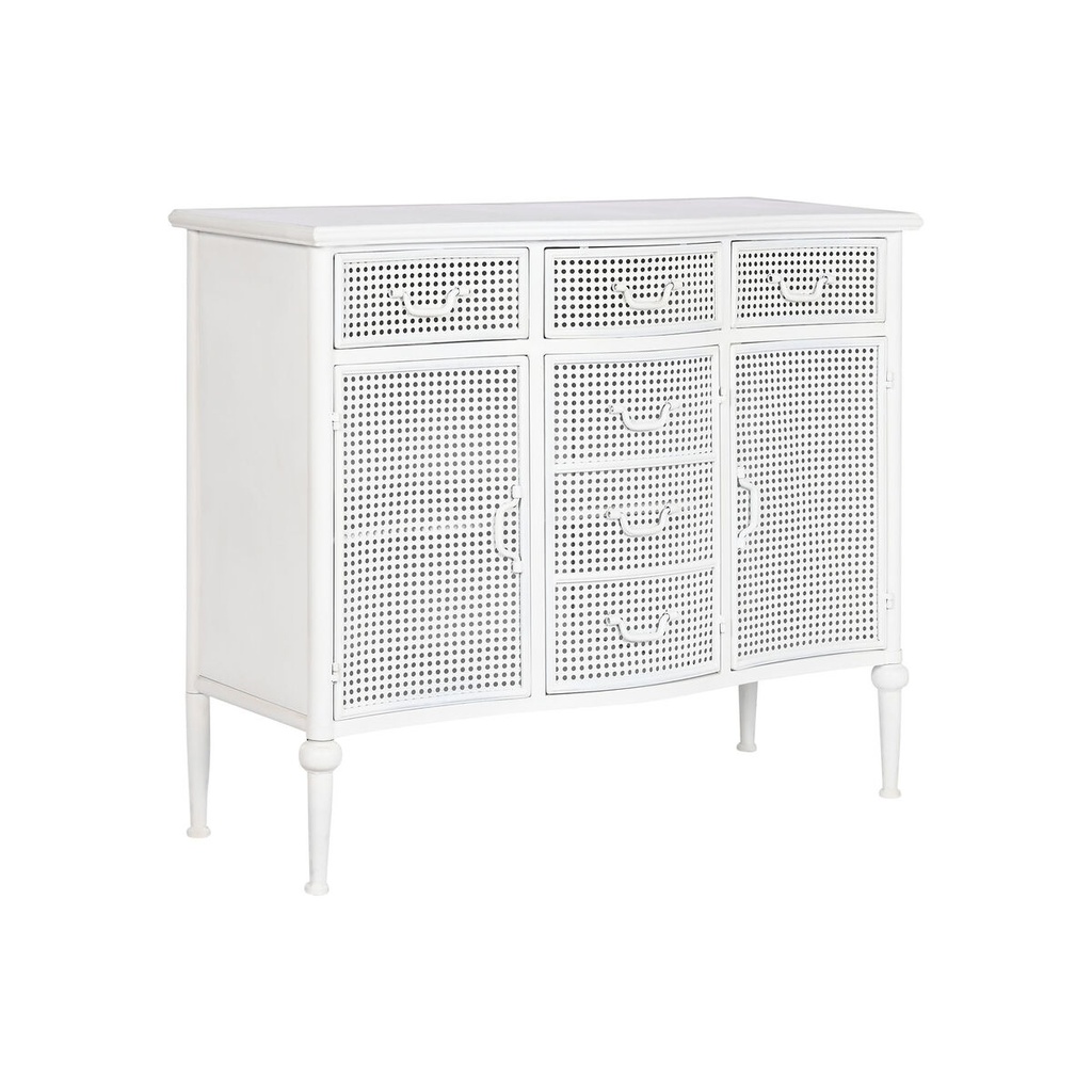 Sideboard Home ESPRIT White Metal 101 x 42 x 85 cm