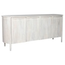 Sideboard Home ESPRIT White Mango wood 193 x 47 x 85,5 cm 175 x 47 x 80 cm