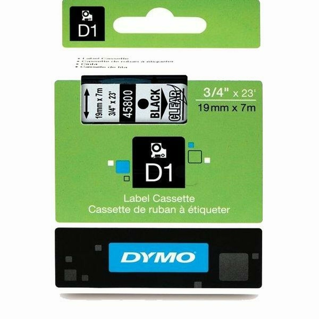 Cinta Matricial Original Dymo S0720820 Negro 7 m