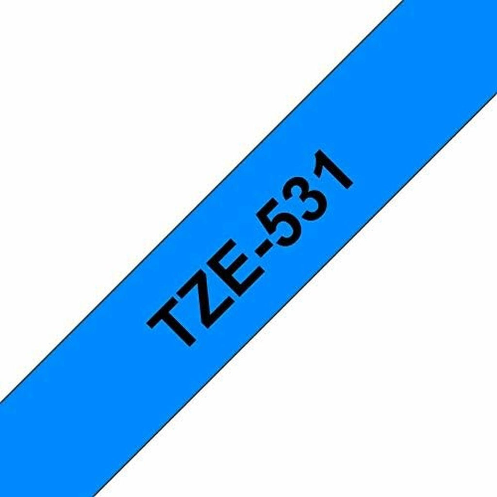 Cinta Laminada para Rotuladoras Brother Tape TZE531 Azul 12 mm