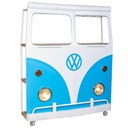 Bottle rack bar Alexandra House Living Drive Blue White 40 x 135 x 178 cm