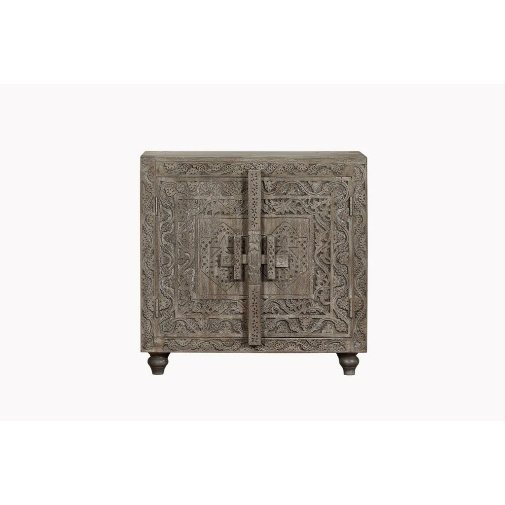 Sideboard Home ESPRIT Grey Light brown Wood 91,5 x 40 x 90 cm