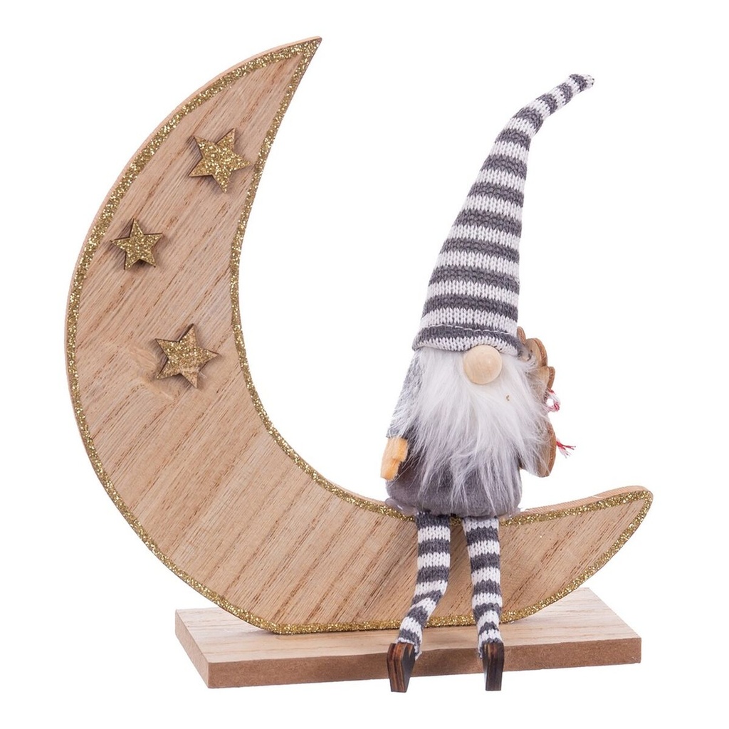 Decorative Figure Multicolour Moon 14 X 6 X 18,5 CM