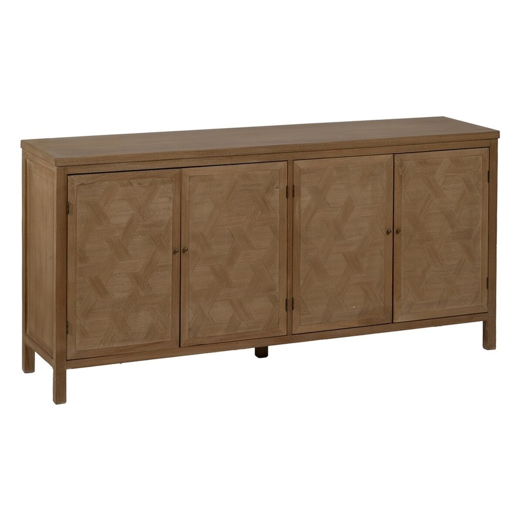 Sideboard BRAYAN Natural MDF Wood 160 x 40 x 80 cm