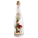 Christmas bauble Multicolour Bottle Doll 8,3 x 8,3 x 28,5 cm