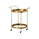Mueble Camarera Dorado 65 x 50 x 75,5 cm