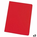 Subfolder Elba Red A4 50 Pieces (3 Units)