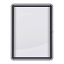 Cork board Nobo White Aluminium