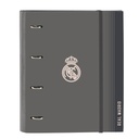 Ring binder Real Madrid C.F. Grey 27 x 32 x 3.5 cm