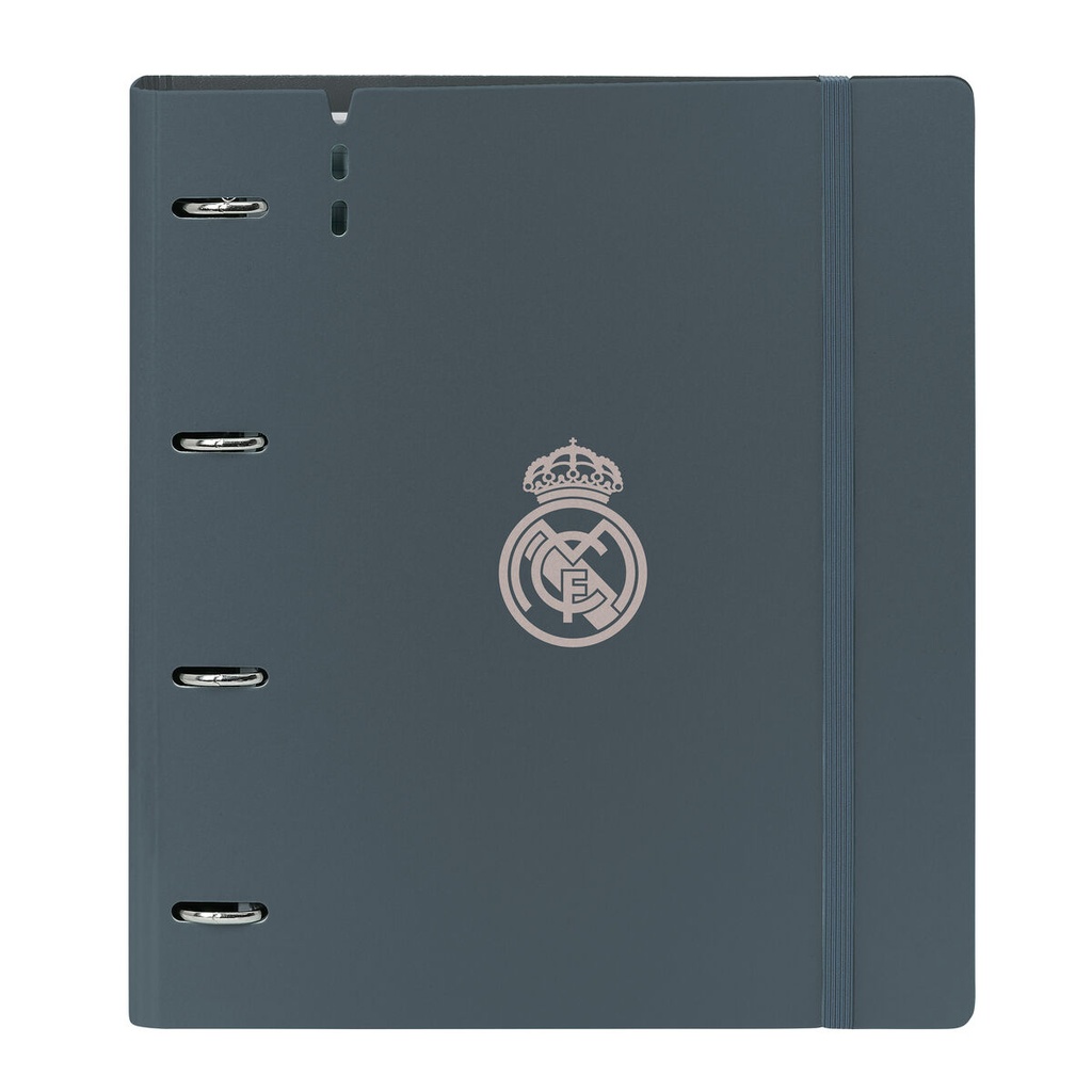 Ring binder Real Madrid C.F. Grey 27 X 32 X 4 cm