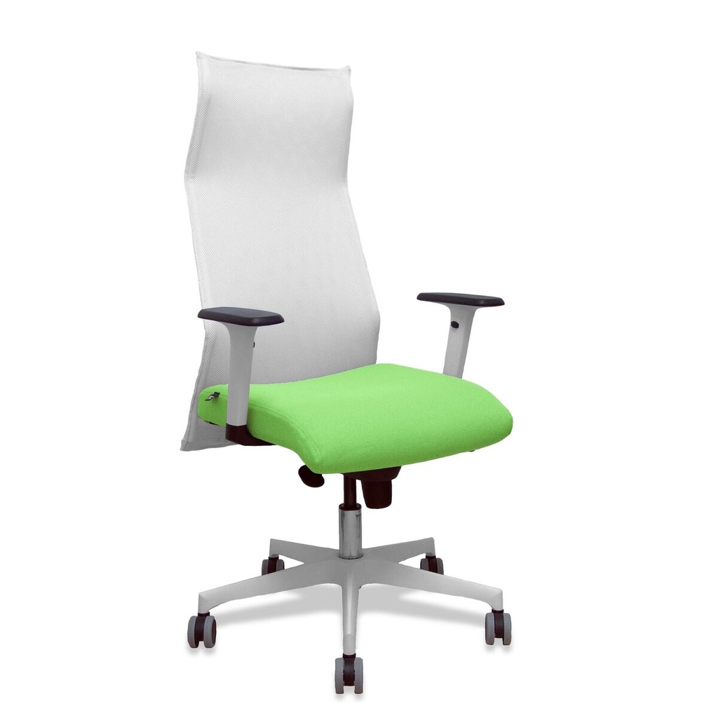 Office Chair Piqueras y Crespo 54BR65G White Pistachio