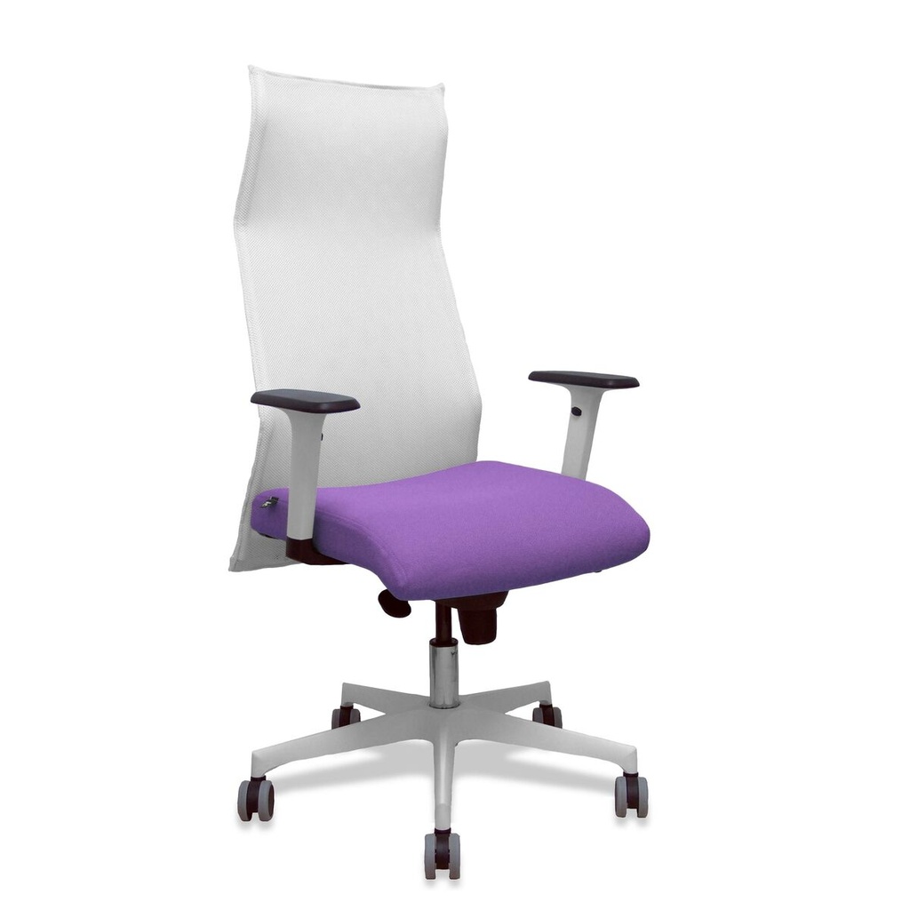 Office Chair Piqueras y Crespo 54BR65G White Lilac
