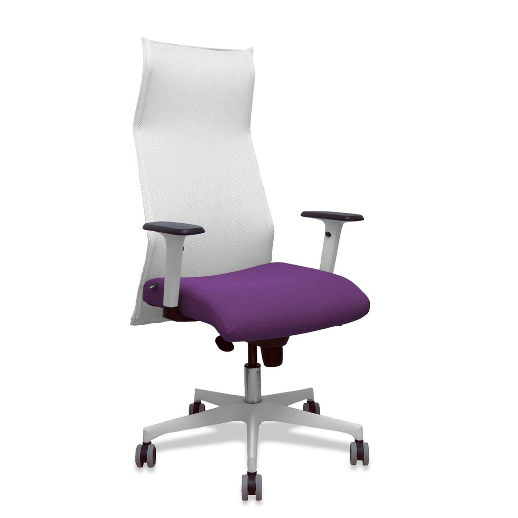 Silla de Oficina Piqueras y Crespo 54BR65G Blanco Morado