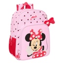 School Bag Minnie Mouse Naive Pink 33 x 42 x 14 cm