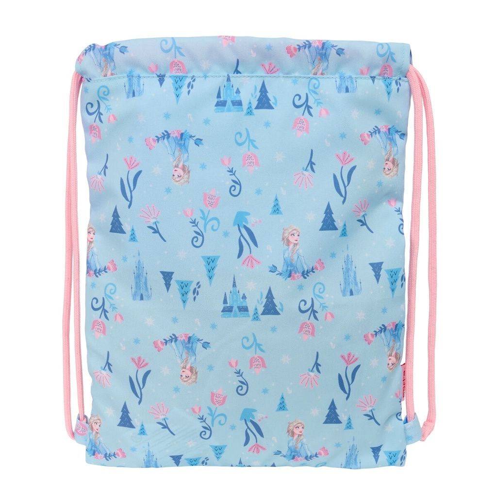 Backpack with Strings Frozen Ice magic Blue 26 x 34 x 1 cm