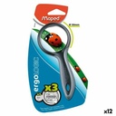 Magnifying glass Maped Ø 5 cm (12 Units)