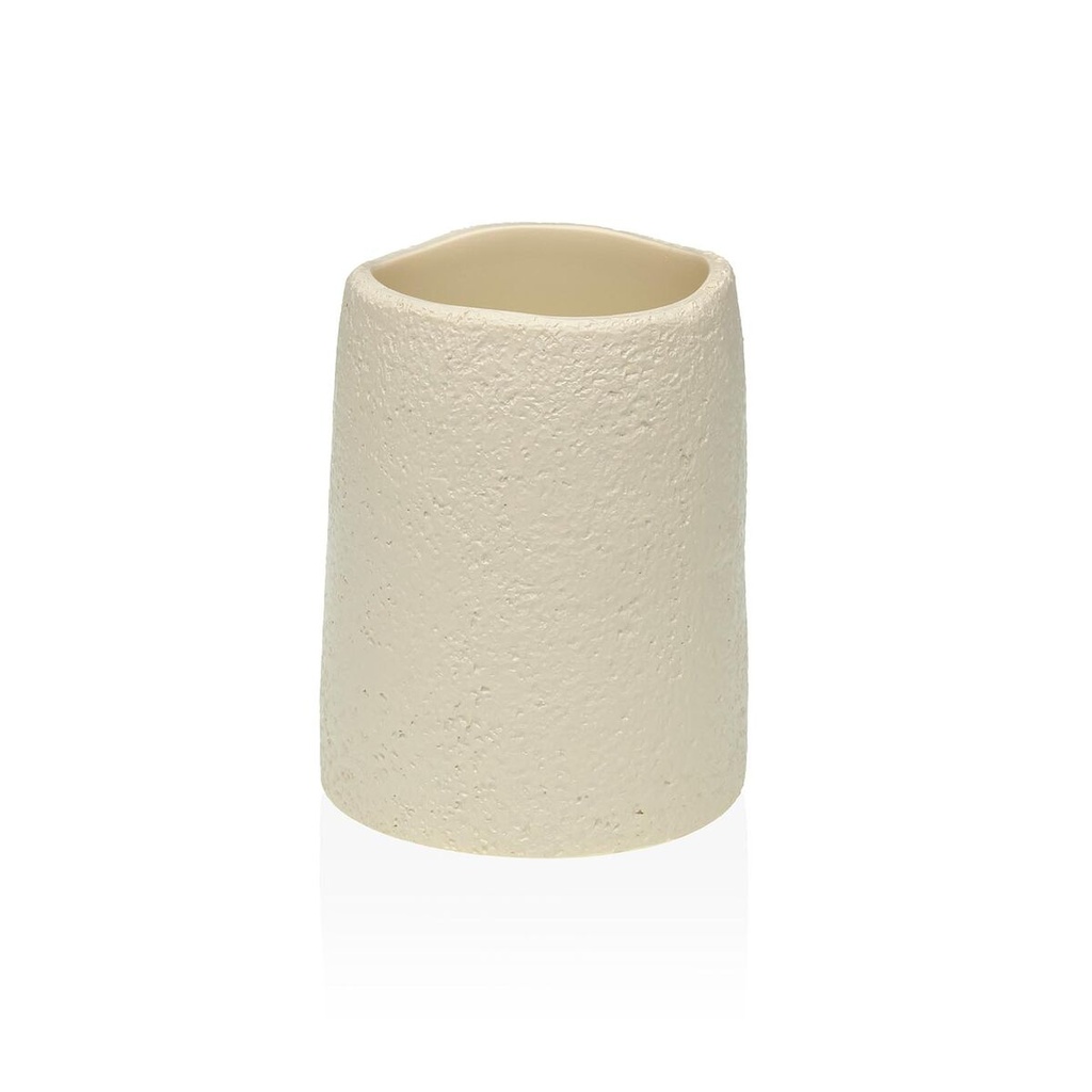 Toothbrush Holder Versa Livi Resin 7,4 x 10,6 x 7,4 cm
