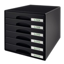 Filing Cabinet Leitz Buc de cajones Plus Black
