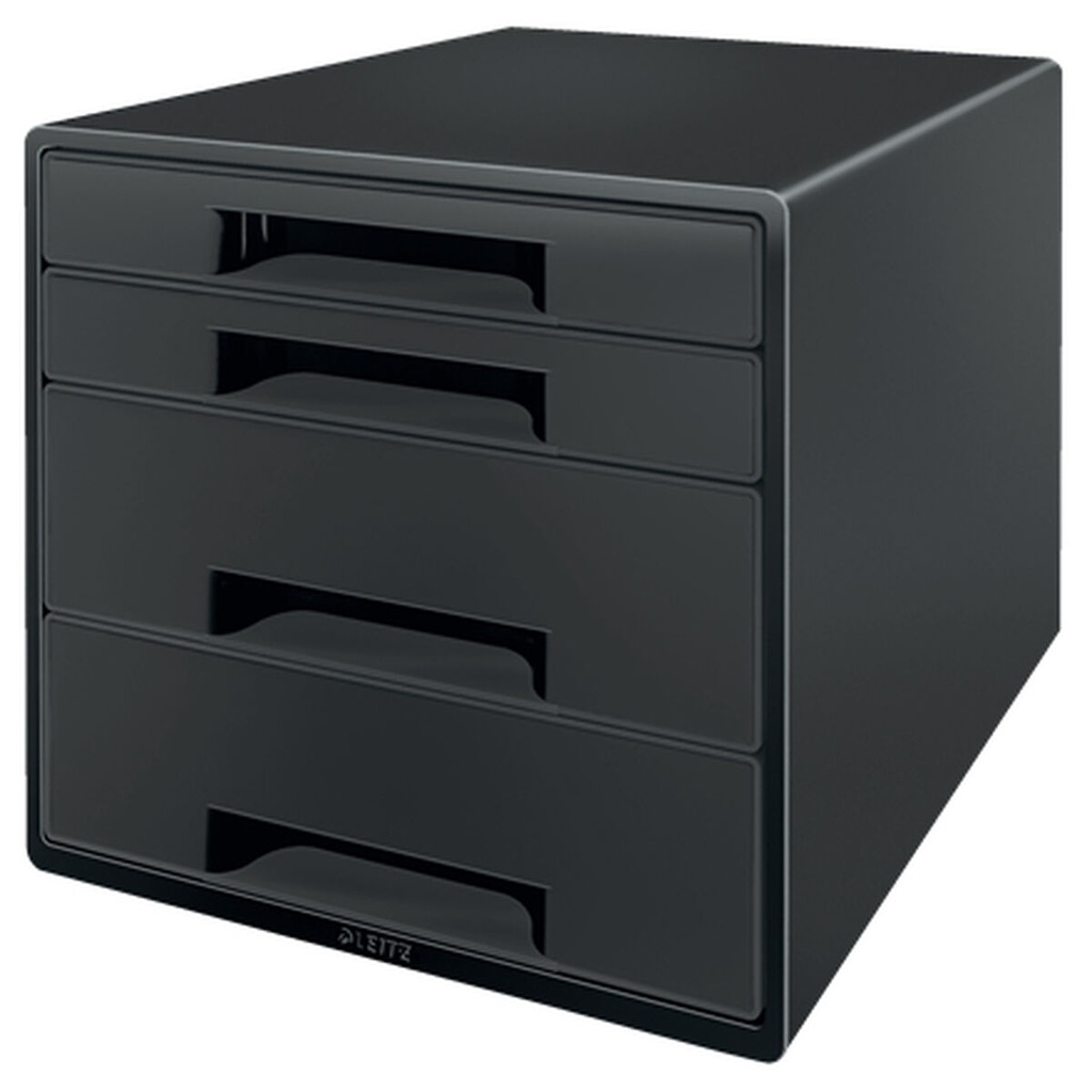 Filing Cabinet Leitz Black Recycled plastic Recyclable