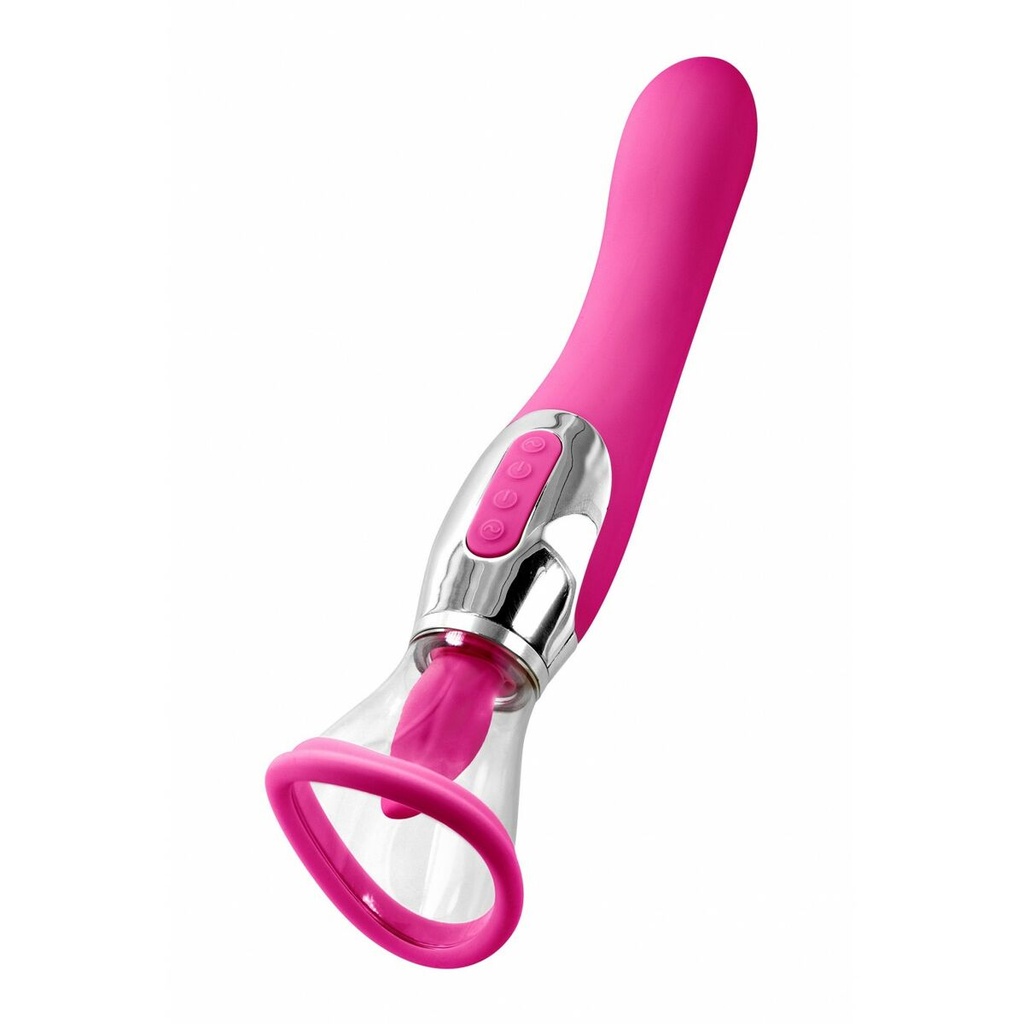 Vibrador Doble Estimulación Yoba Fucsia