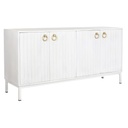 Sideboard DKD Home Decor White Metal Mango wood 152 x 40 x 77 cm