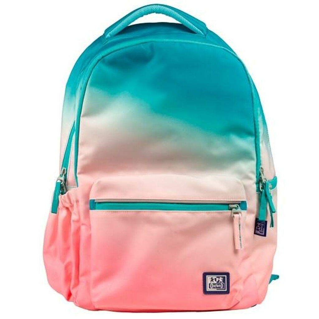 School Bag Oxford Gradient Ocean Multicolour 38,5 x 30 x 13 cm